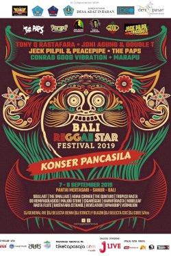 BALI REGGAE STAR FESTIVAL 2019 KONSER PANCASILA